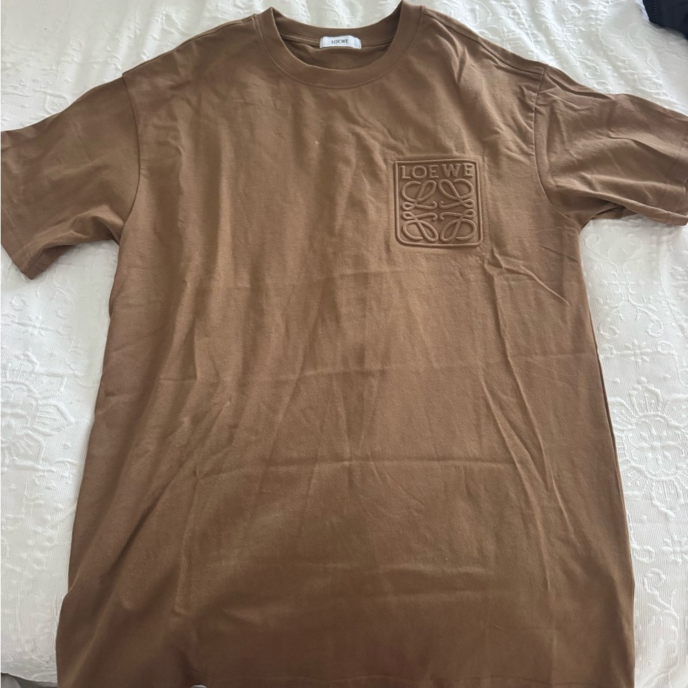 Loewe Chestnut Short Sleeve Tee